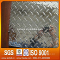 Aluminum tread checkered plate for stair treads